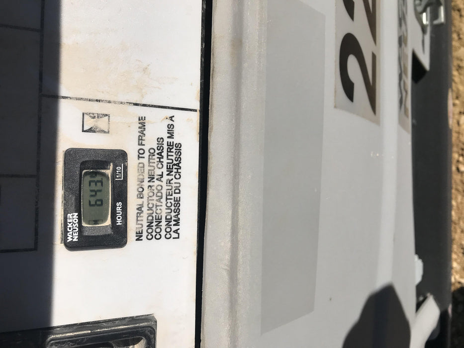 2019 Wacker Neuson LTV6L-MH Wacker Neuson LTV6L Mobile Light Tower w/Fuel Level Sensor Installed