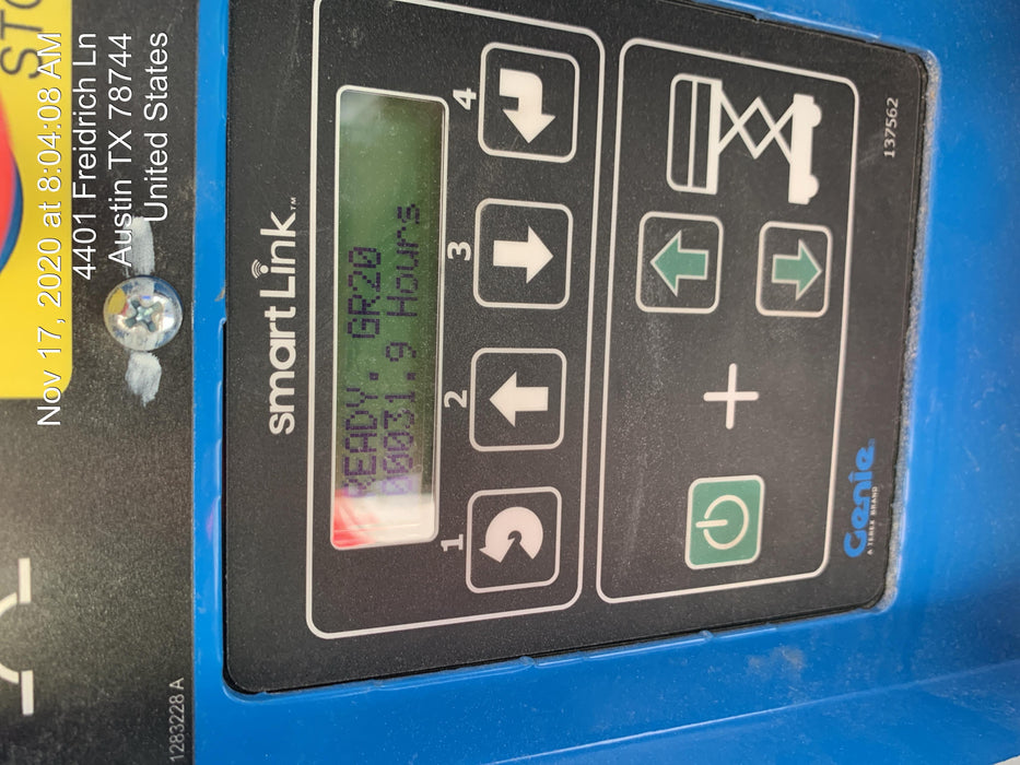 2020 GENIE GR-20