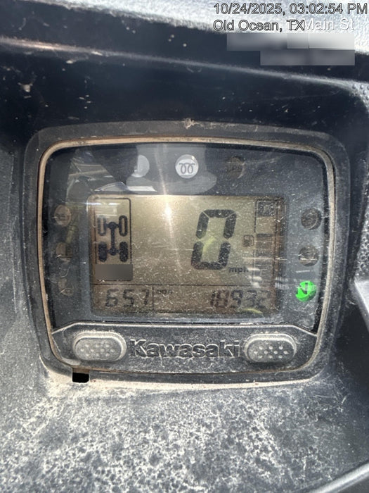 2019 Kawasaki Mule PRO-DXT Movement Alarm, Beacon, Hard Top, ES Track Hardware