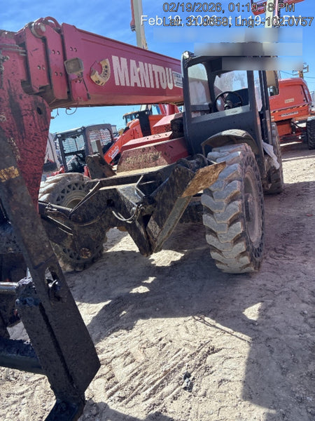 2018 Manitou MTA10055 Manitou MTA10055 - Canopy, Worklights, Beacon, 66" Carriage, 60" Forks, Solid Tires, Aux Hydraulics