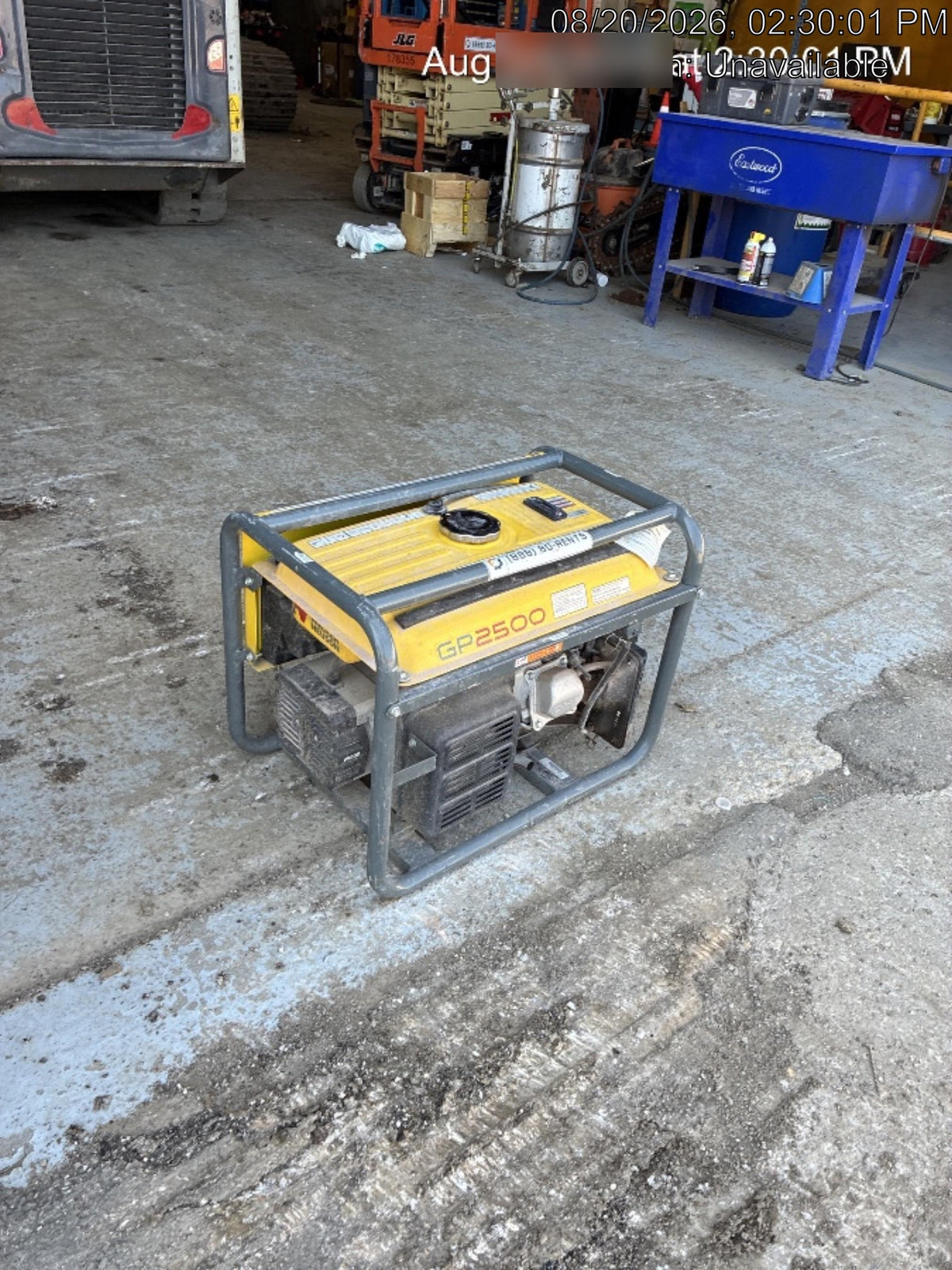 2020 WACKER NEUSON GP2500A