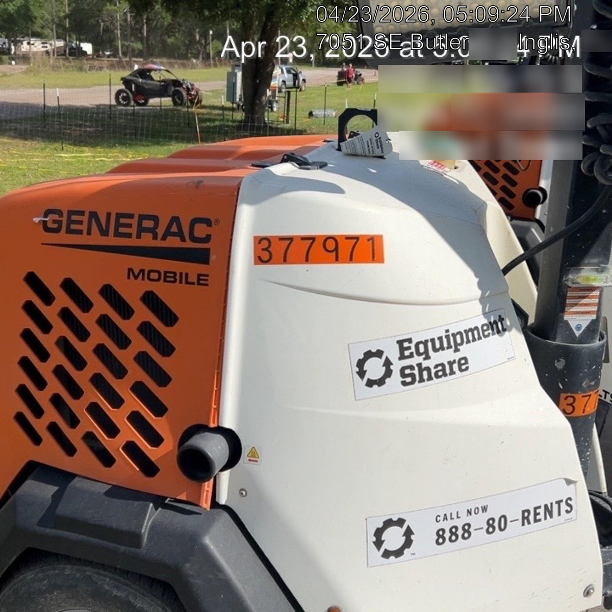 2023 Generac MLT2 Diesel, Flex Switch 120V Input, Powerzone Controller, 
(4) 320W LED Lights, 4kW Generator, 39.9 Gal Fuel Tank, 2" Ball, T3