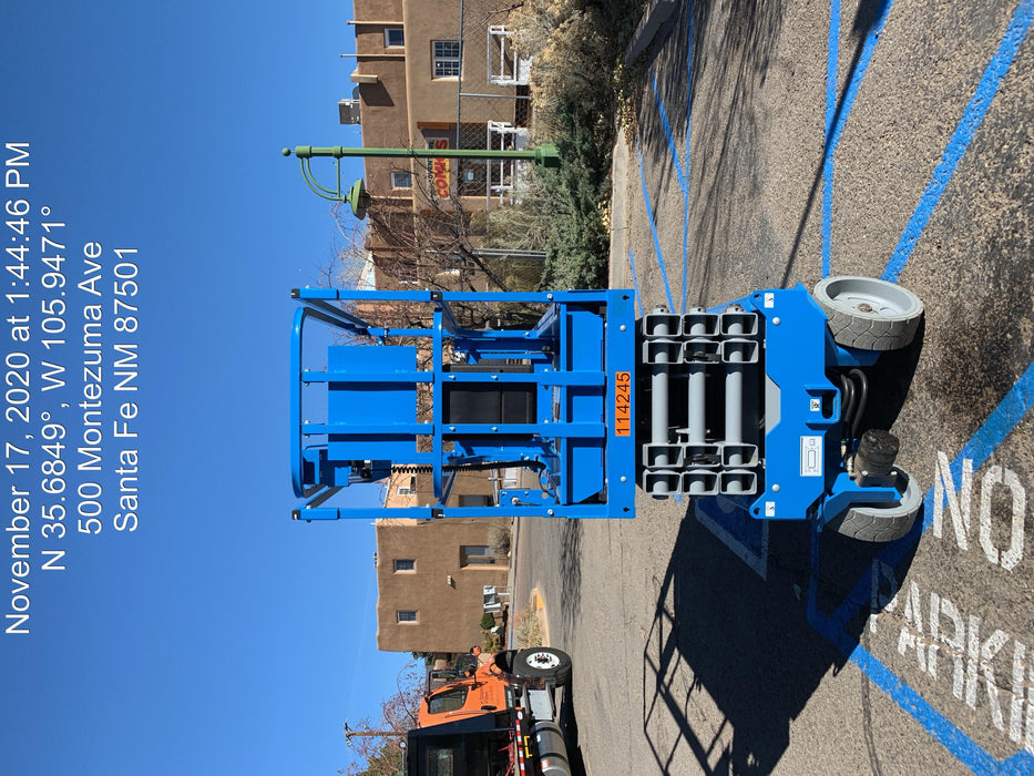 2020 Genie GS-2632 Solid NM Tires, Folding Rails with Half-Height Swing Gate, Beacon