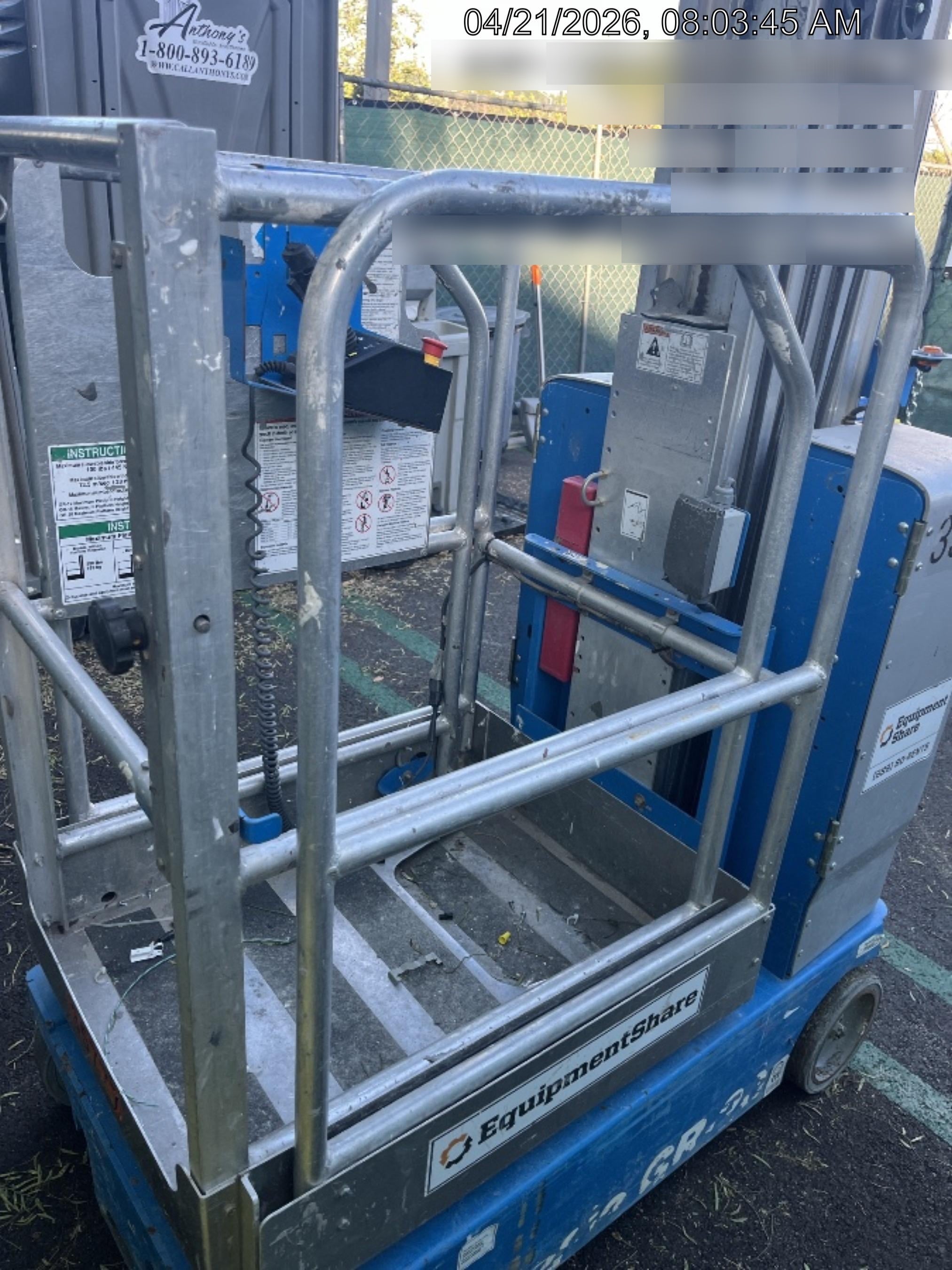 2019 GENIE GR-20