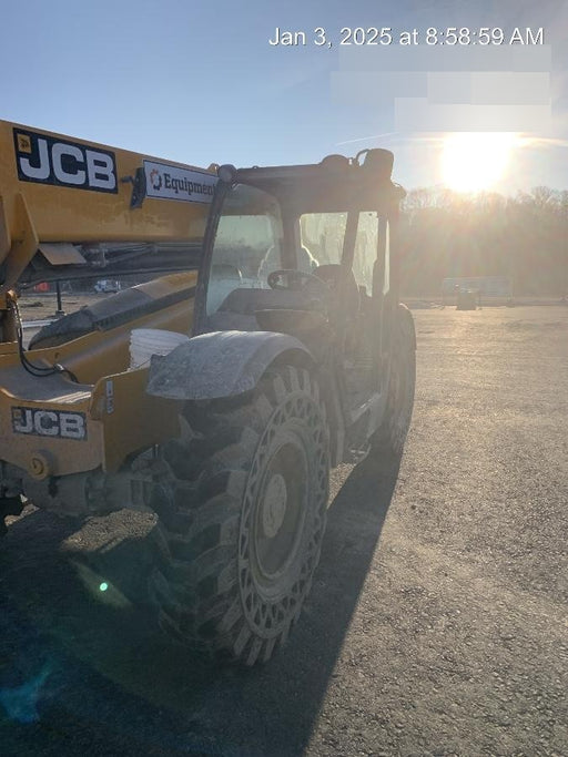 2020 JCB 509-42 Canopy, Solid Tires, Work Lights, Beacon, Aux Hydraulics, Back up Alarm, Lifting Eye, ES Decals