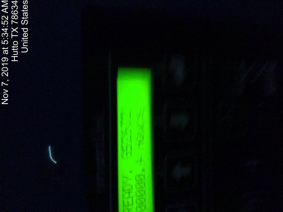 2019 Genie GS-2632 Folding rails with half height swing gate