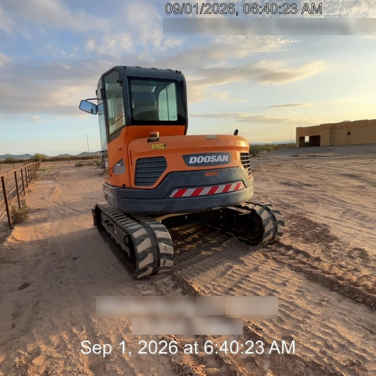 2020 DOOSAN DX85R-3