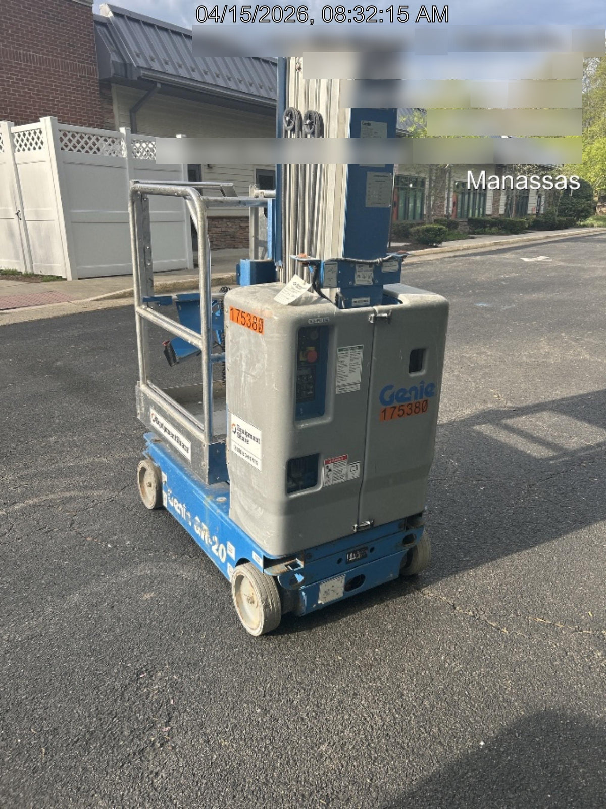 2021 GENIE GR-20