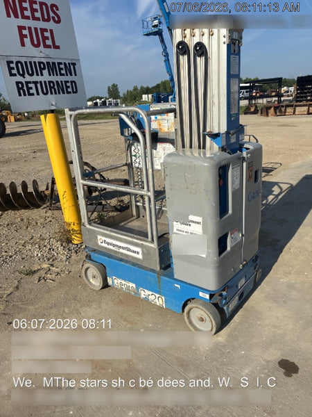 2019 GENIE GR-20