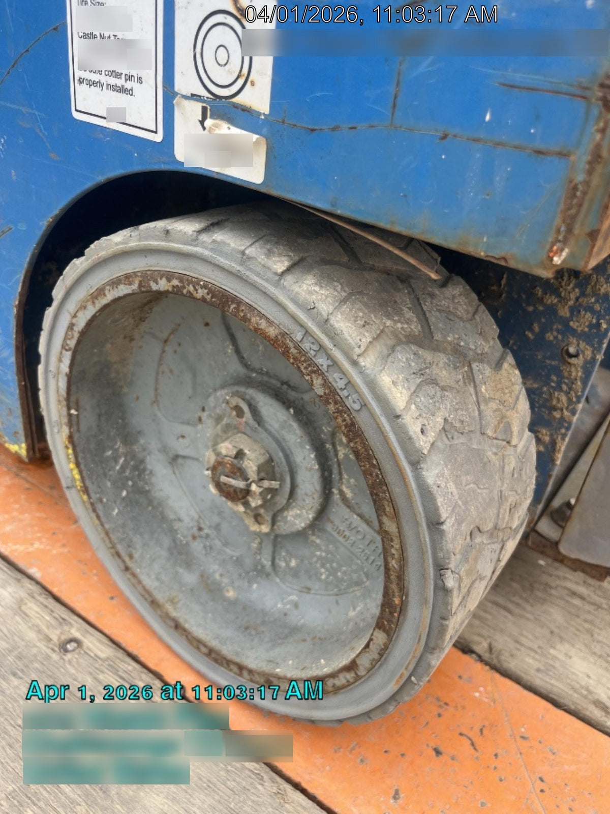 2019 Genie GS-1930 Fixed Rails with Chain Entry