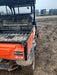 2022 Kubota RTV-X1140W-H Plastic Canopy, Windshield Acrylic Clear, LED Strobe Light, Wire Harness Kit, Back up Alarm