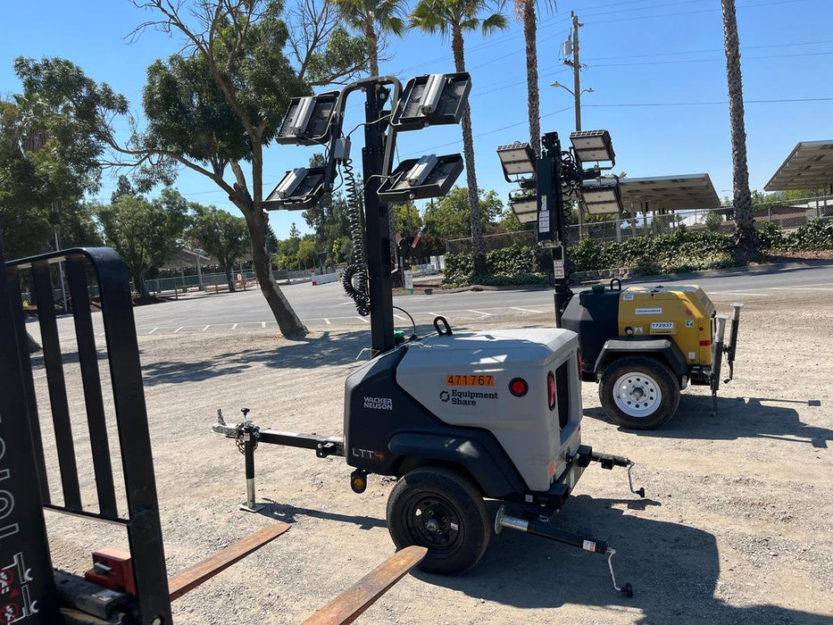 2024 Wacker Neuson LTT4 Diesel, Kohler KDW702, Deep Sea Controller, Auto Start, LED 320W, Bypass Outlet, T3