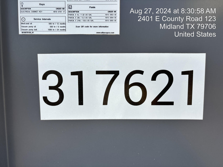 2023 ATLAS COPCO PAC F88 E