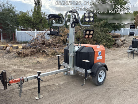 2024 Wanco WLTT-4MM4K Diesel, Deep Sea Controller, Shore Power Plug, Auto Start, (4) 350W LED Floodlights, 4kW Generator, 60 Gal Fuel Tank, 2" Ball, T3