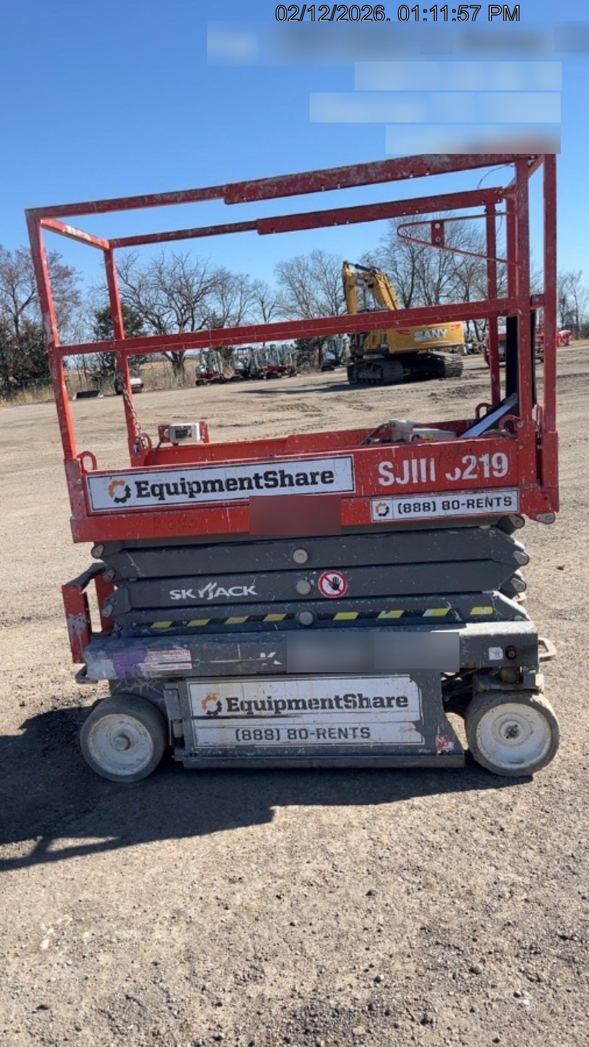 2019 Skyjack SJIII-3219 Standard w/Trojan Batteries