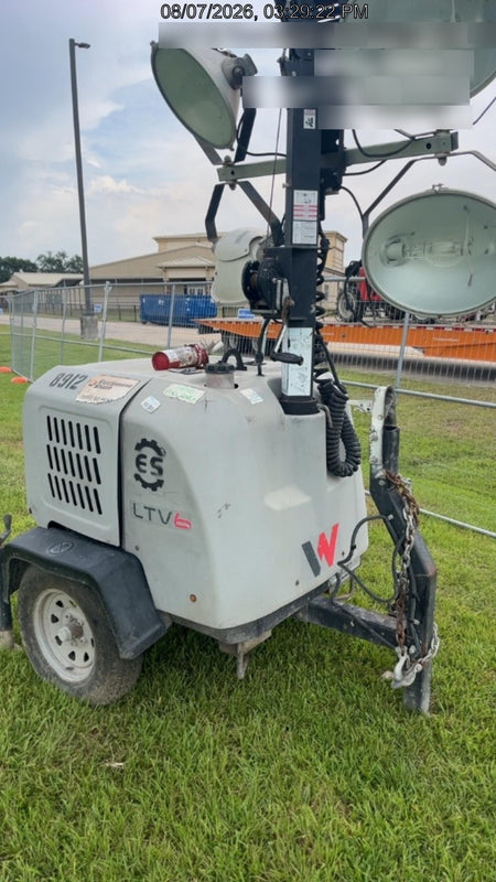 2018 Wacker Neuson LTV6L-MH Wacker Neuson LTV6L Towable Light Tower