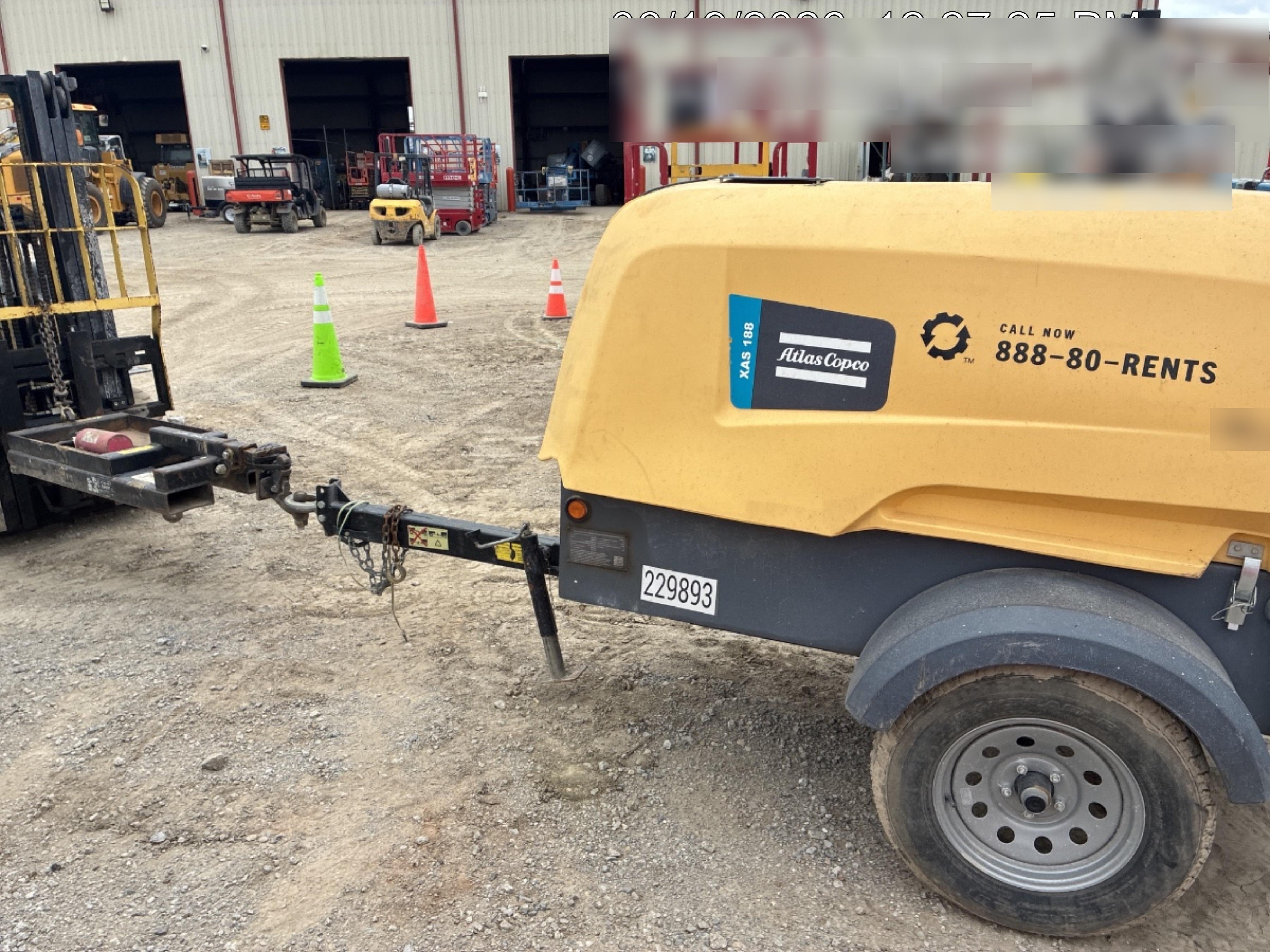 2022 ATLAS COPCO XAS188 CWK