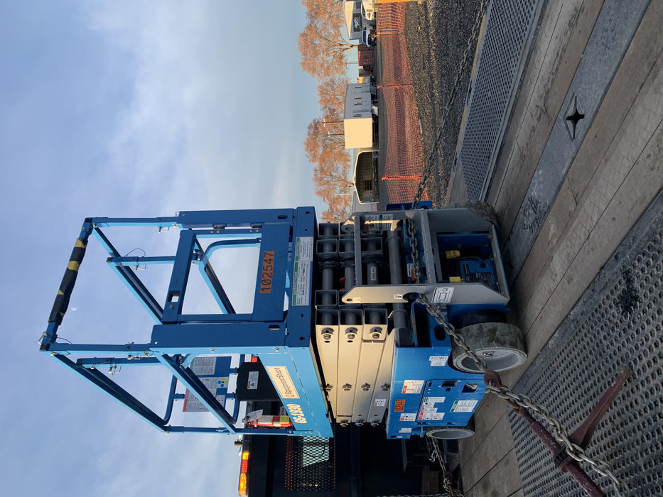 2020 Genie GS-1930 Solid Non Marking Tires, Beacon, Folding rails with half height swing gate, 800W Inverter