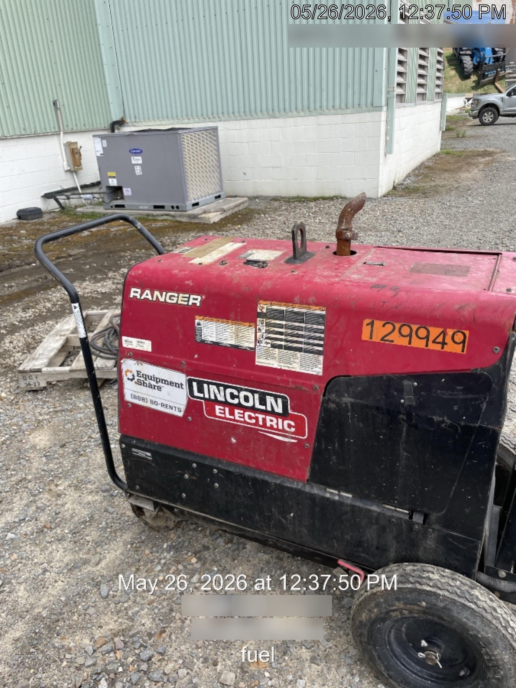 2021 LINCOLN ELECTRIC Ranger 305 LPG