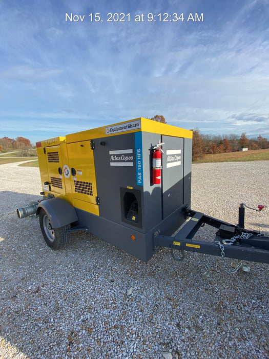 2021 ATLAS COPCO PAS 150 HF CS Enclosed