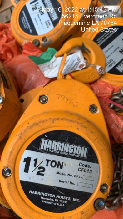 2020 HARRINGTON CF015-20