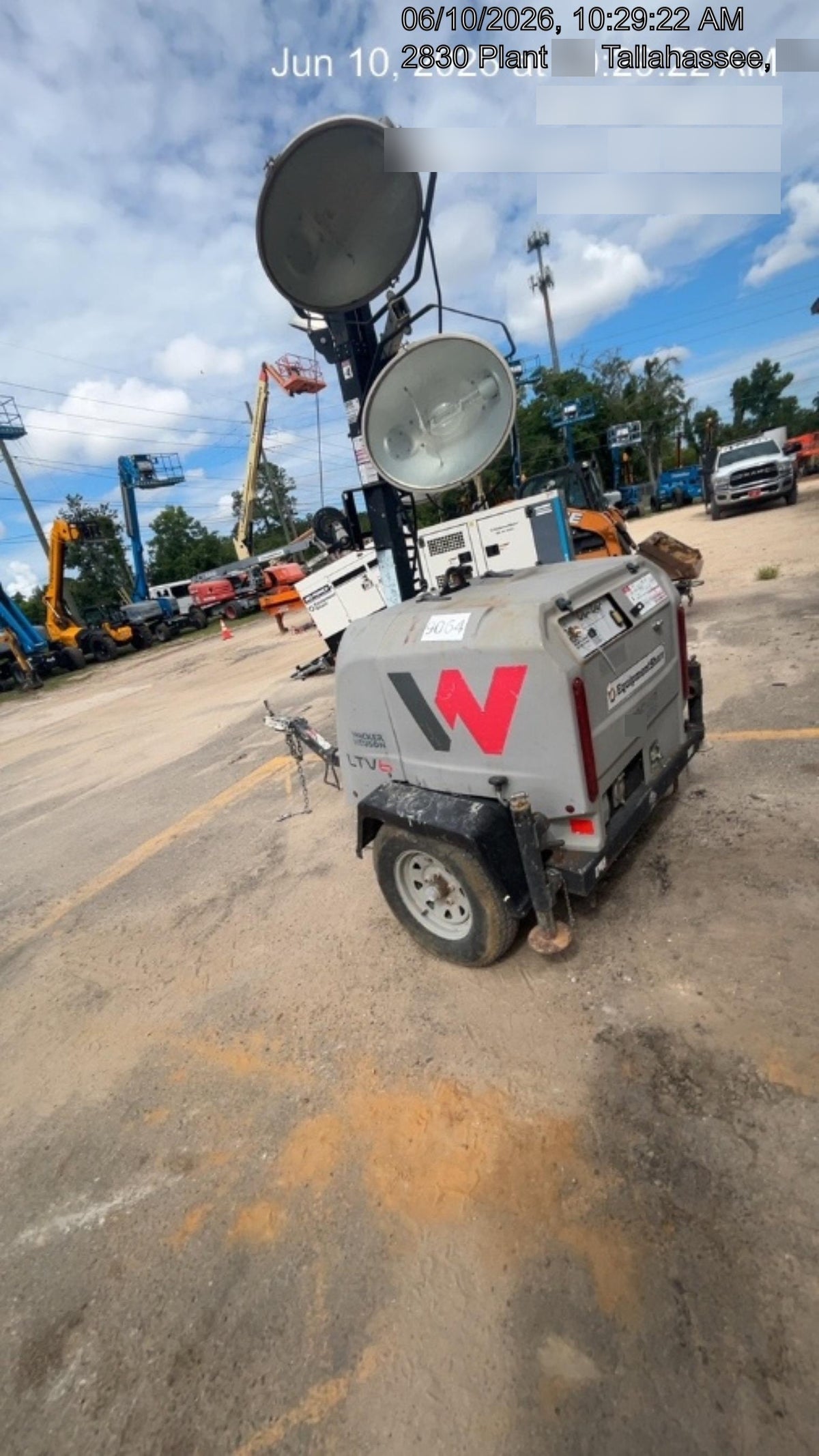 Wacker Neuson LTV6K-MH Wacker Neuson LTV6L Towable Light Tower