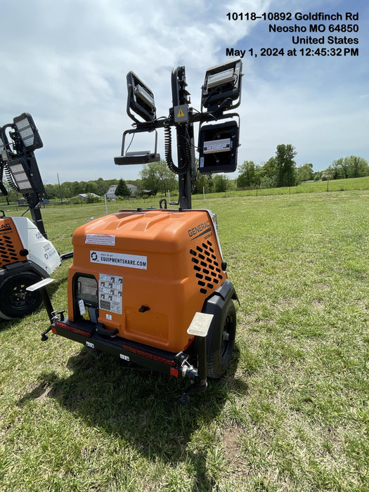 2023 Generac MLT2 Diesel, Flex Switch 120V Input, Powerzone Controller, (4) 320W LED Lights, 4kW Generator, 39.9 Gal Fuel Tank, 2" Ball, T3