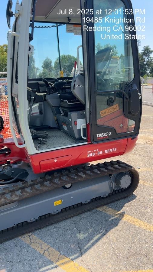 2025 TAKEUCHI TB235-2CR