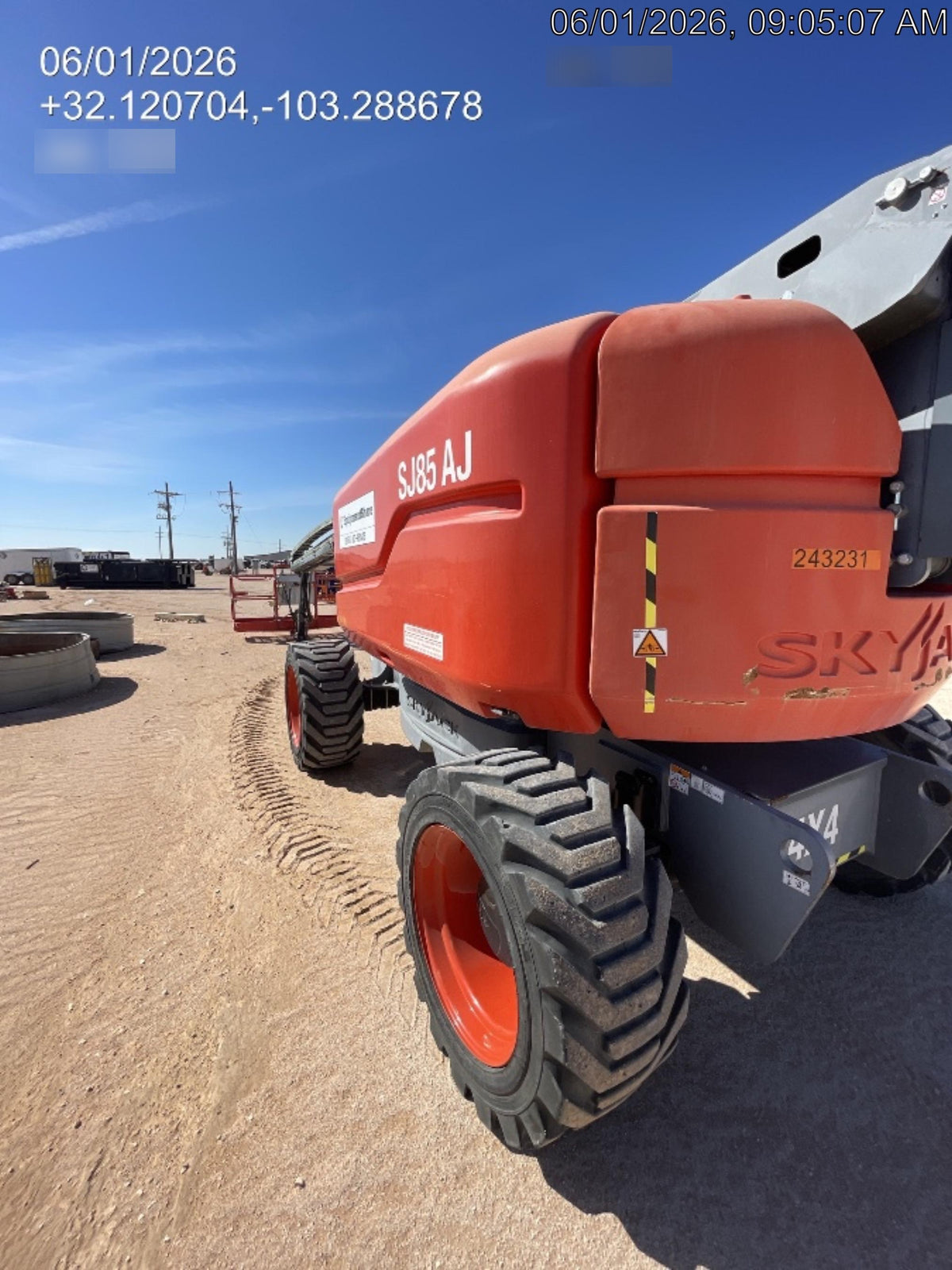 2022 SKYJACK SJ85 AJ