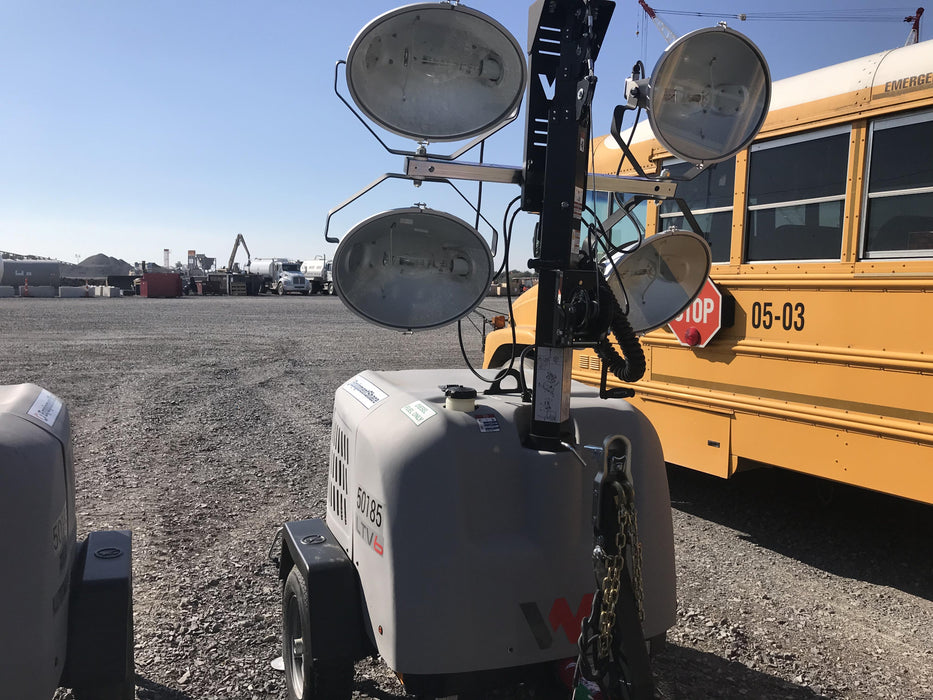 2019 Wacker Neuson LTV6L-MH Mobile Light Tower w/Fuel Level Sensor Installed
