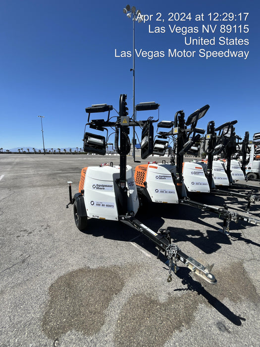 2023 Generac MLT2 Diesel, Flex Switch 120V Input, Powerzone Controller, 
(4) 320W LED Lights, 4kW Generator, 39.9 Gal Fuel Tank, 2" Ball, T3