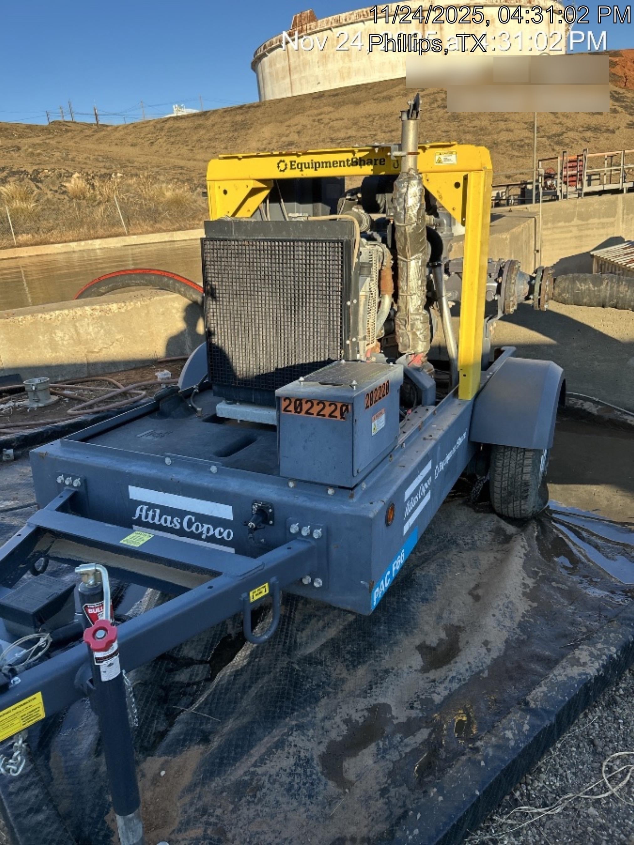 2022 ATLAS COPCO PAC F66 KD