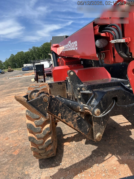 2020 Manitou MTA10055 Canopy, 120 HP, Solid Tires, Work Lights, Lift Hook, Auxiliary Hydraulics w/66" Carriage and 60" Forks