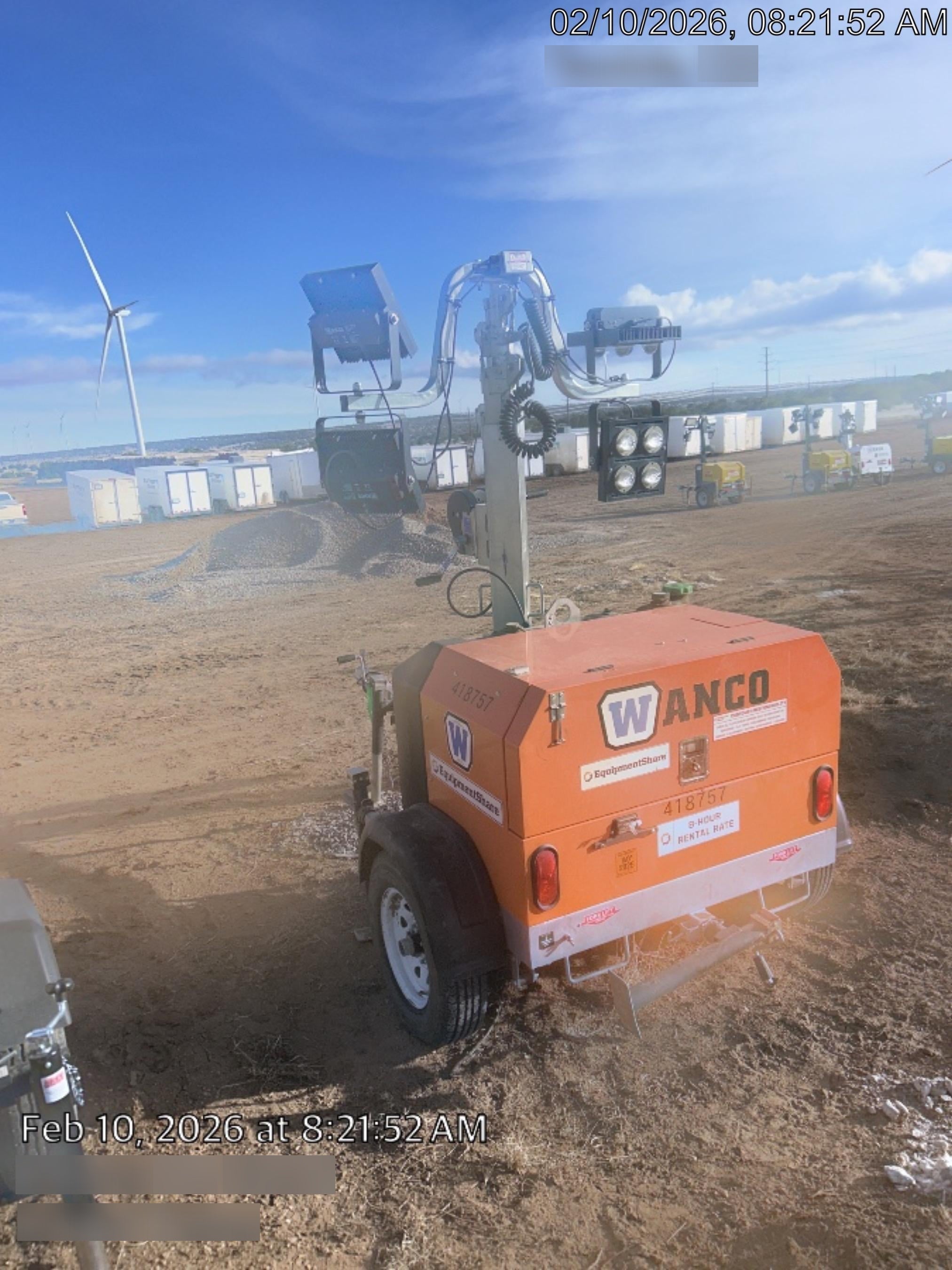 2024 Wanco WLTT-4MM4K Diesel, Deep Sea Controller, Shore Power Plug, Auto Start, (4) 350W LED Floodlights, 4kW Generator, 60 Gal Fuel Tank, 2" Ball, T3