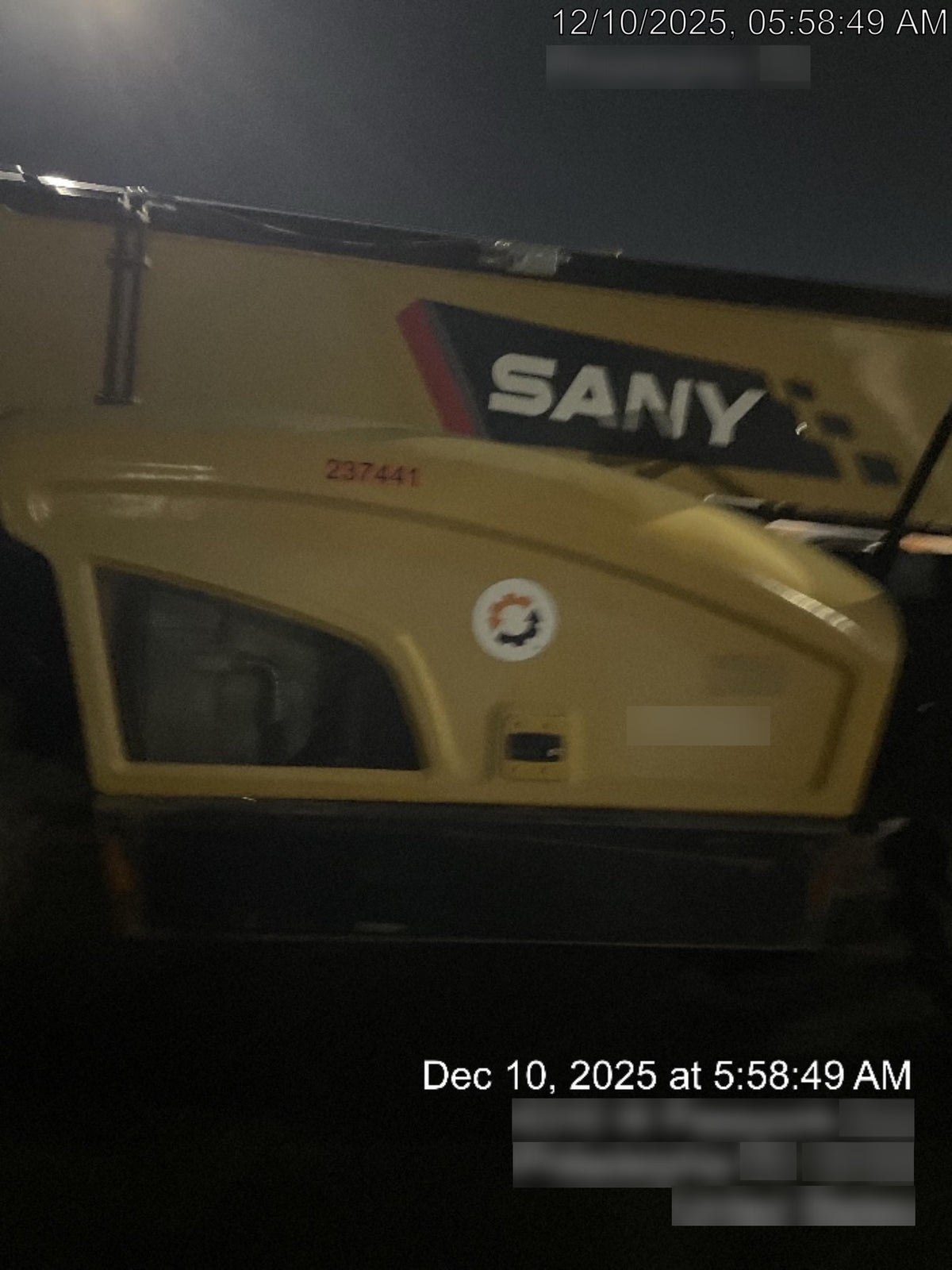 2022 SANY STH1256