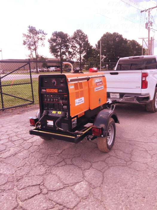 2023 Lincoln Electric LE400 Kubota V1505, Trlr, Cable Rack, Light Kit, ES Decals, T3