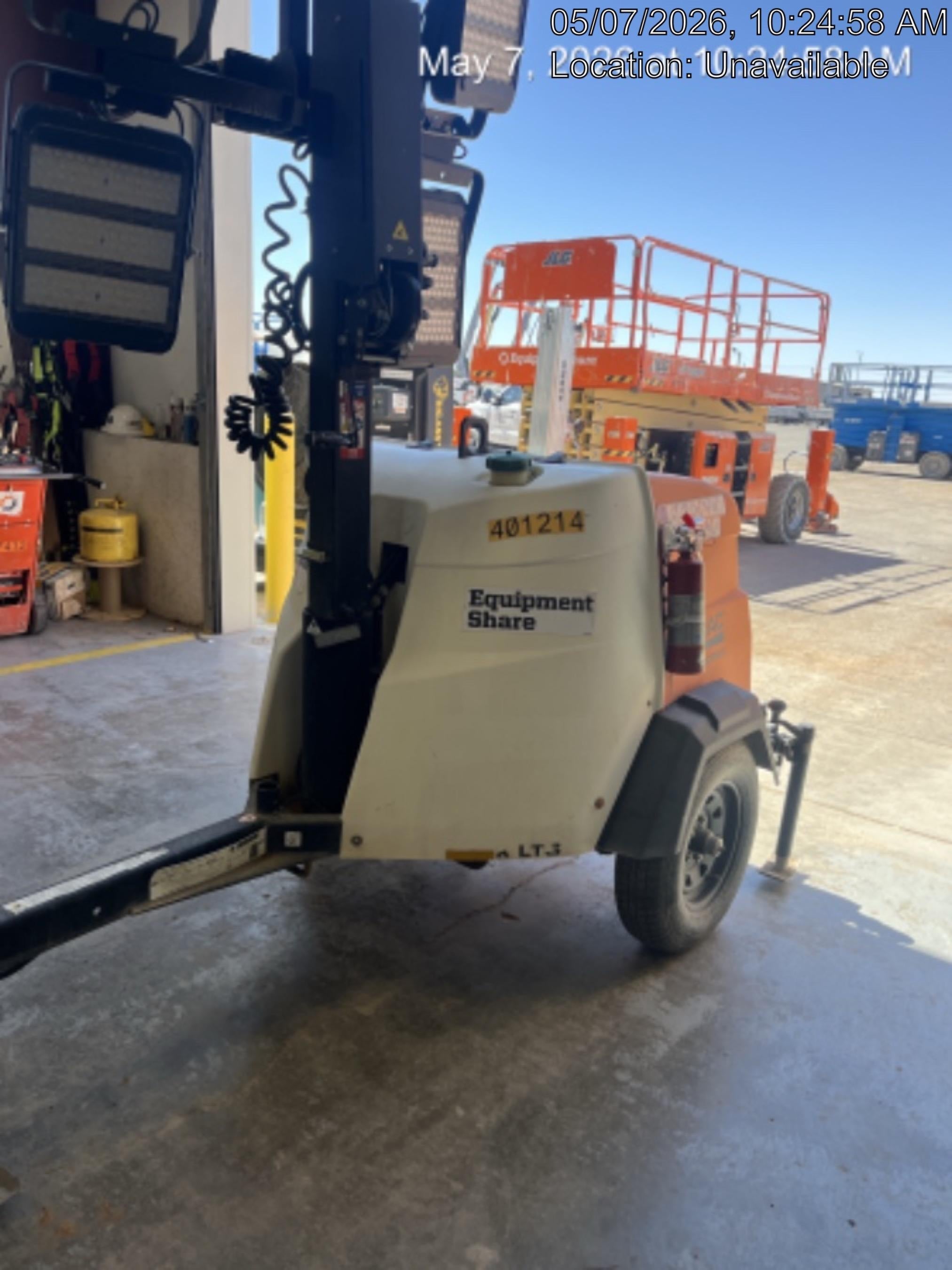 2024 Generac MLT2 Diesel, Flex Switch 120V Input, Powerzone Controller, 
(4) 320W LED Lights, 4kW Generator, 39.9 Gal Fuel Tank, 2" Ball, T3