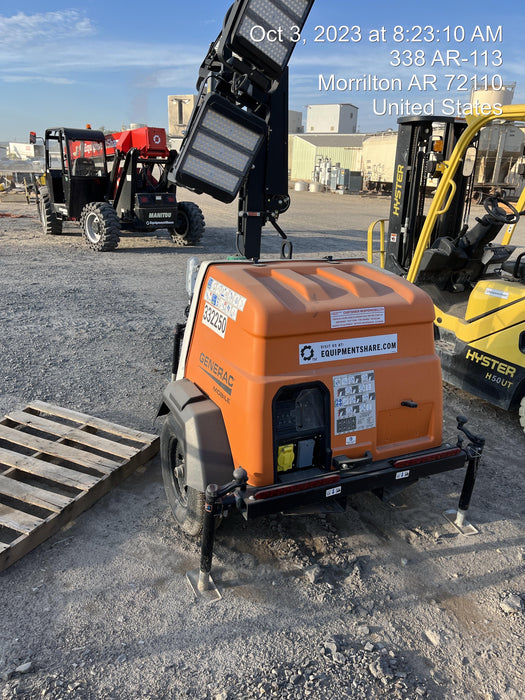 2023 Generac MLT2 Diesel, Flex Switch 120V Input, Powerzone Controller, (4) 320W LED Lights, 4kW Generator, 39.9 Gal Fuel Tank, 2" Ball, T3