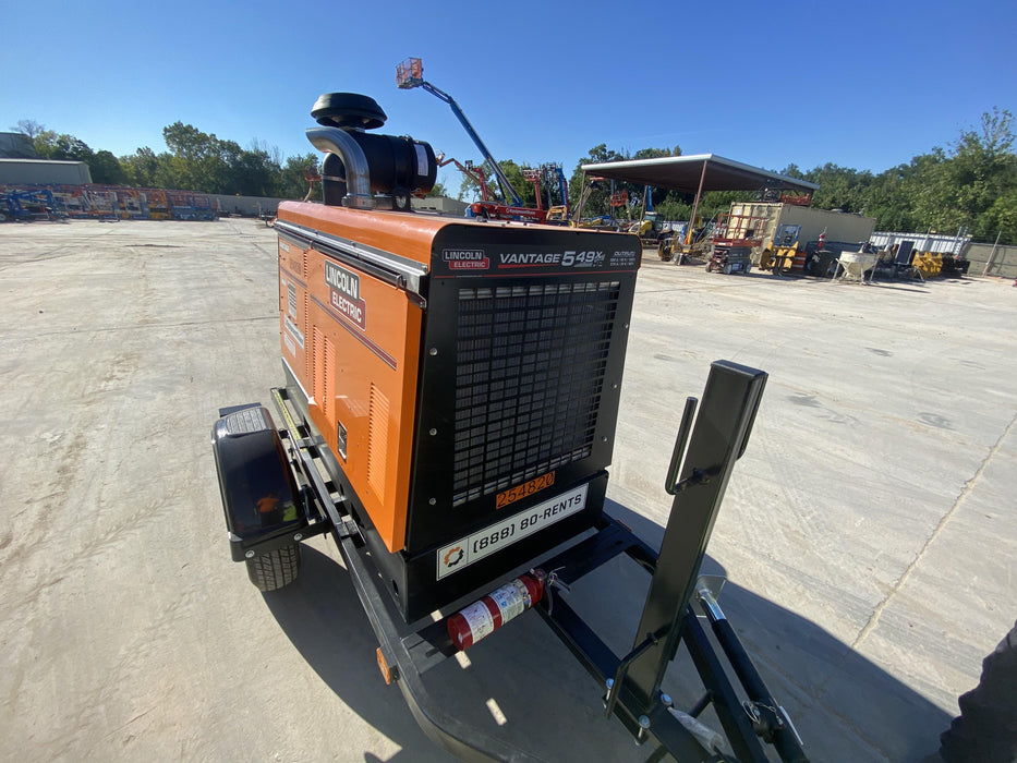 2022 Lincoln Electric Vantage 549X Crosslink Technology, Trailer Mounted, ES Decals, T3