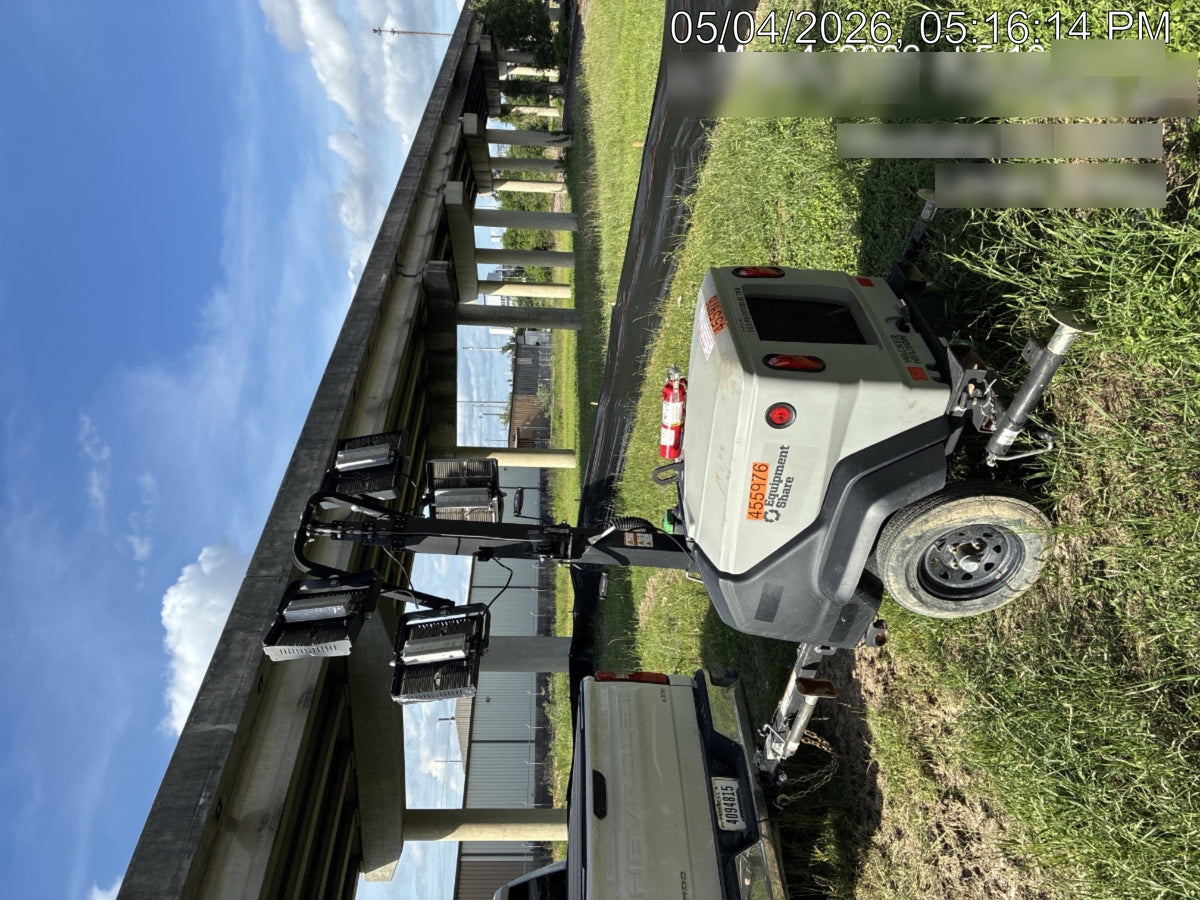 2024 Wacker Neuson LTT4 Diesel, Kohler KDW702, Deep Sea Controller, Auto Start, LED 320W, Bypass Outlet, T3