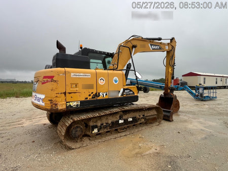 Sany SY135C SY135 Tier 4 - Cab, Hydraulic QC,  Buckets: 24" , 36" , Main Pin Hydraulic Thumb