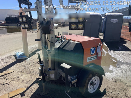 2024 Wanco WLTT-4MM4K Diesel, Deep Sea Controller, Shore Power Plug, Auto Start, (4) 350W LED Floodlights, 4kW Generator, 60 Gal Fuel Tank, 2" Ball, T3