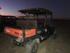 2020 Kubota RTV-X1140W-H 4WD, LED Strobe, Windshield Acrylic Clear, Plastic Canopy, LED Strobe Light, Wire Harness Kit, Backup Alarm