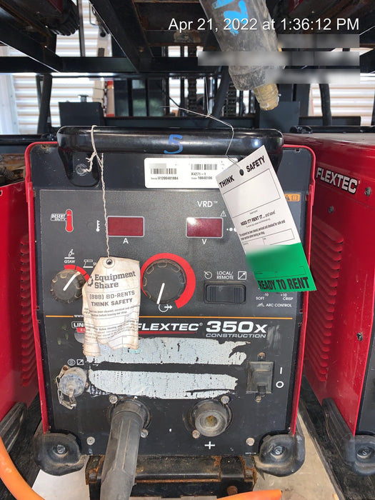 2020 LINCOLN ELECTRIC FLEXTEC 350X