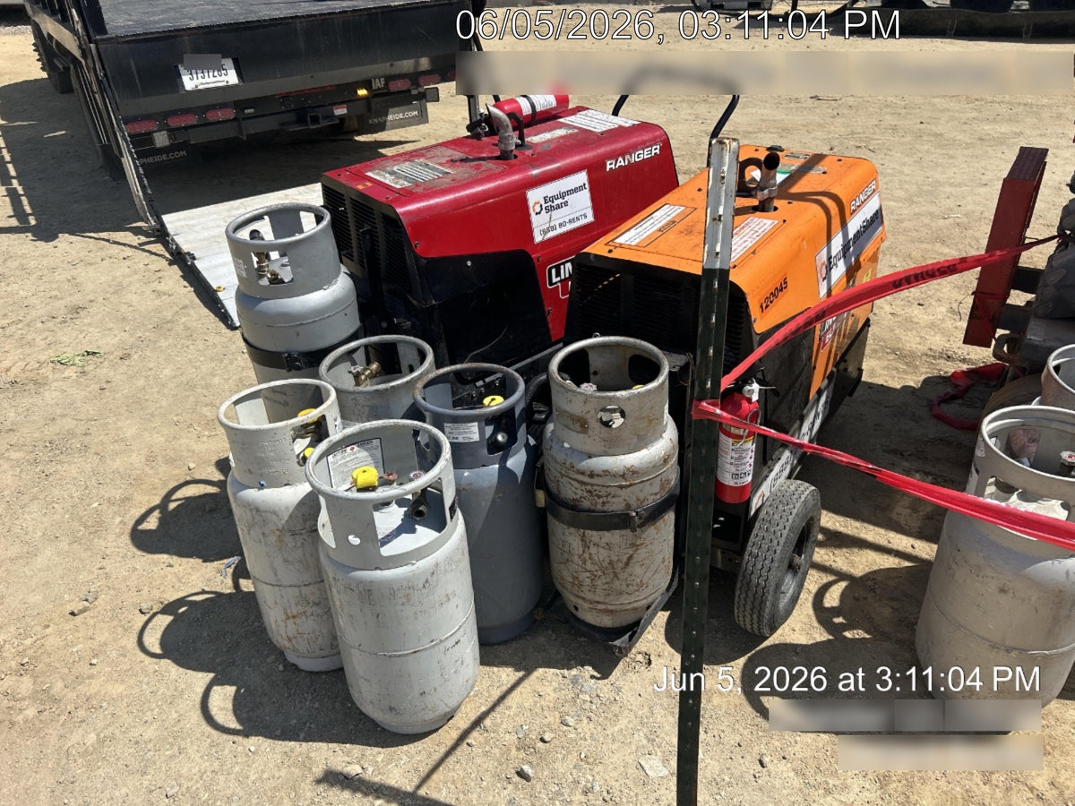 2020 Lincoln Electric Ranger 305 LPG Kohler Engine, One-Pak