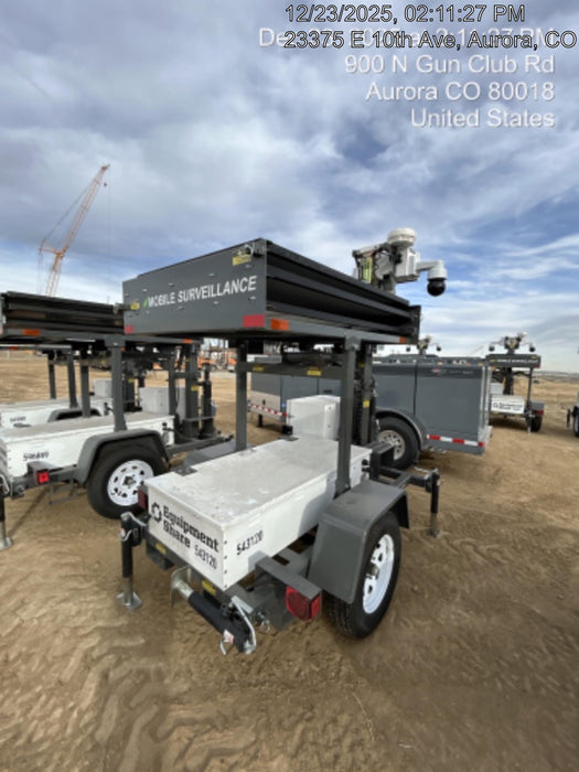 2025 NATIONAL SIGNAL Sunray Solar-Powered Mobile Integrator Tower