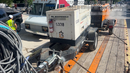 2017 Multiquip DLW400ESA4 400 amp Welder, 14kW, 120/240V, T4F Kubota