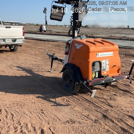2024 Generac MLT2 Diesel, Flex Switch 120V Input, Powerzone Controller, 
(4) 320W LED Lights, 4kW Generator, 39.9 Gal Fuel Tank, 2" Ball, T3