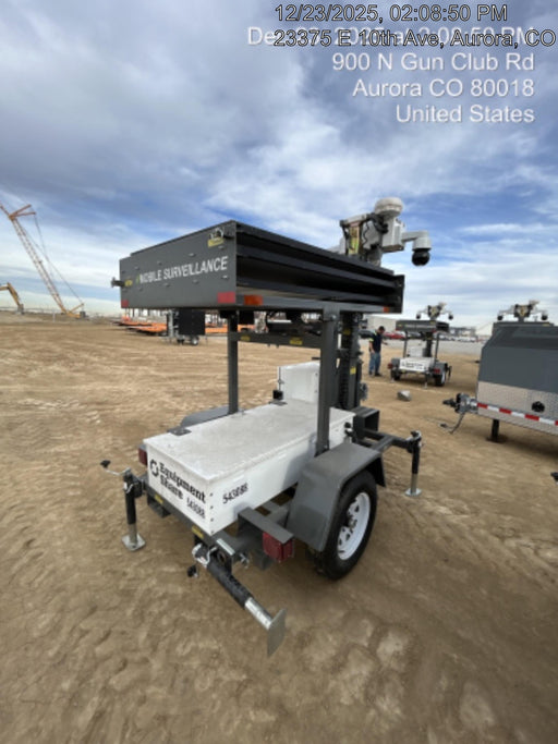 2025 NATIONAL SIGNAL Sunray Solar-Powered Mobile Integrator Tower