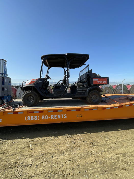 2022 Kubota RTV-X1140W-H Plastic Canopy, Windshield Acrylic Clear, LED Strobe Light, Wire Harness Kit, Back up Alarm